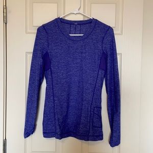 Purple Lululemon run top